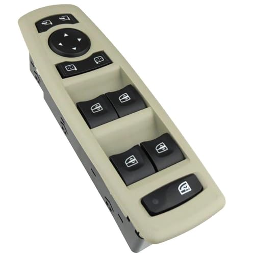 Für Für Fluence LZ 1.5 DCI 2008-2016 Multifunktionaler Elektrischer Fensterheberschalter Mit Hauptschalter HLWXMDZ(Beige) von HLWXMDZ