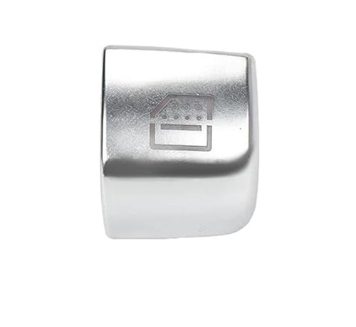 Für Für S-Klasse S300 S320 S400 W222 Fensterschalter-Tastenabdeckung Fahrzeugtürglas-Steuerschalterkappe HLWXMDZ(Silver 4) von HLWXMDZ