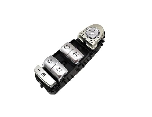 Für Für W447 Für Vito V-Klasse 2016-2022 Elektrischer Hauptfensterheberschalter Für Vordertür 4475450413 HLWXMDZ(Silver A) von HLWXMDZ