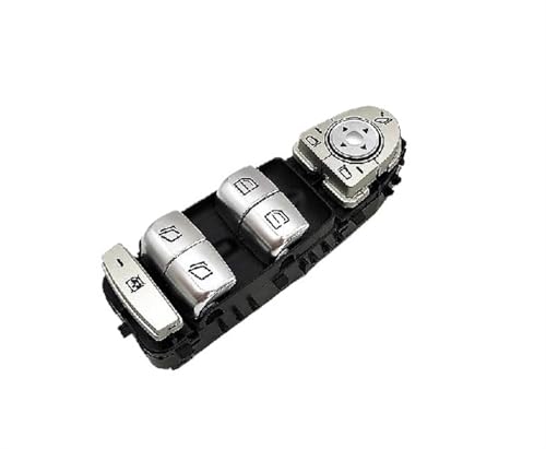 Für Für W447 Für Vito V-Klasse 2016-2022 Elektrischer Hauptfensterheberschalter Für Vordertür 4475450413 HLWXMDZ(Silver B) von HLWXMDZ