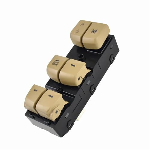 Für Hyundai Für Elantra Für Lang Move 2012 2013 2014 2015 2016 Hauptschalter Für Elektrische Fensterheber 93570-4V000 HLWXMDZ(Yellow AUTODOWN) von HLWXMDZ