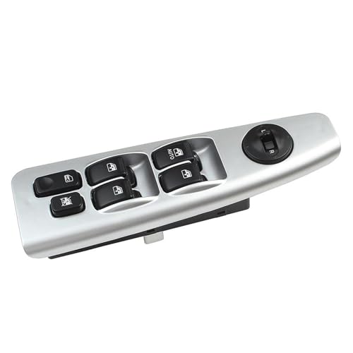 Für Kia Für Spectra Für Cerato 2004-2009 Hauptschalter Für Elektrische Fensterheber 93570-2F200 935702F200 HLWXMDZ(Silber) von HLWXMDZ