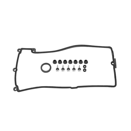 HLWXMDZ Zylinderkopfhaube Für B&MW E60 E63 E64 E66 E65 E53 E70 X5 N62 11127513194 11127513195 Motorhaubenwaschanlage Ventildeckeldichtung Motorventildichtungen(11127513195) von HLWXMDZ