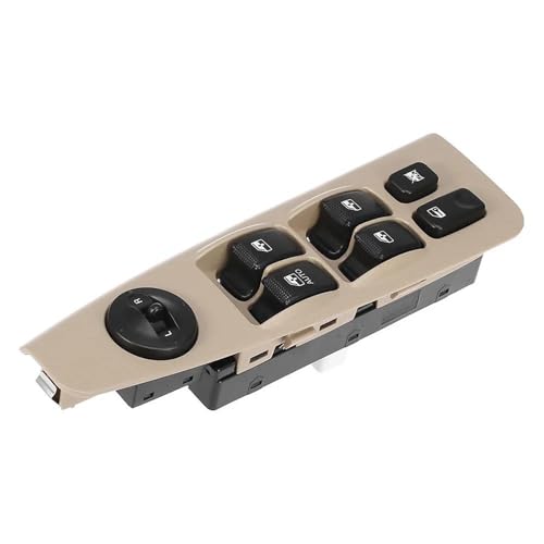 Hauptschalter Für Elektrische Fensterheber 93570-2F200 935702F200 Für Kia Für Spectra Für Cerato 2004 2005-2009 HLWXMDZ(Beige) von HLWXMDZ