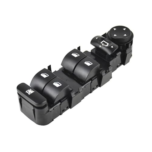 Hauptschalter Für Elektrische Fensterheber Für Linkslenker 6554.HA 6554HA 6554 HA Für Citroen C4 2004 2005-2015 HLWXMDZ(4 Windows) von HLWXMDZ