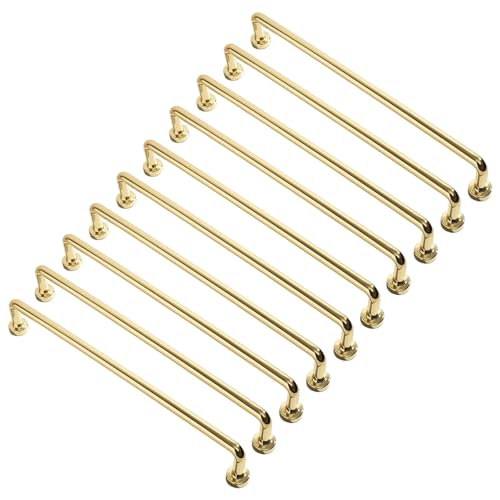 HLXDECO Küchentürgriffe aus Zinklegierung, Schrank-/Schubladengriff, moderner Stil, Schrankgriffe, Badezimmer, solide Beschläge für Schrankgriff, Lochmitte, 192 mm, 10 Stück HLXDECO Küchentürgriffe aus Zinklegierung, Schrank-/Schubladengriff, moderner Stil, Schrankgriffe, Badezimmer, solide Beschläge für Schrankgriff, Lochmitte, 192 mm, 10 Stück von HLXDECO