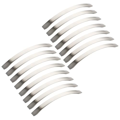 HLXDECO Schrankgriffe, Schrankgriffe, Aluminiumlegierung, Schubladen-Hardware-Knäufe für Küche und Badezimmer, Kleiderschrank, Kommodengriff, Kommode, Heimwerker-Projekt, Lochmitte, 192 mm, 15 Stück HLXDECO Schrankgriffe, Schrankgriffe, Aluminiumlegierung, Schubladen-Hardware-Knäufe für Küche und Badezimmer, Kleiderschrank, Kommodengriff, Kommode, Heimwerker-Projekt, Lochmitte, 192 mm, 15 Stück von HLXDECO