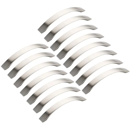 HLXDECO Schrankgriffe aus Aluminiumlegierung, Schubladen-Hardware-Knäufe für Küche und Badezimmer, Schrankgriff, Kleiderschrank, Kommodengriff, Kommode, Heimwerker-Projekt, Lochmitte, 128 mm, 15 Stück HLXDECO Schrankgriffe aus Aluminiumlegierung, Schubladen-Hardware-Knäufe für Küche und Badezimmer, Schrankgriff, Kleiderschrank, Kommodengriff, Kommode, Heimwerker-Projekt, Lochmitte, 128 mm, 15 Stück von HLXDECO