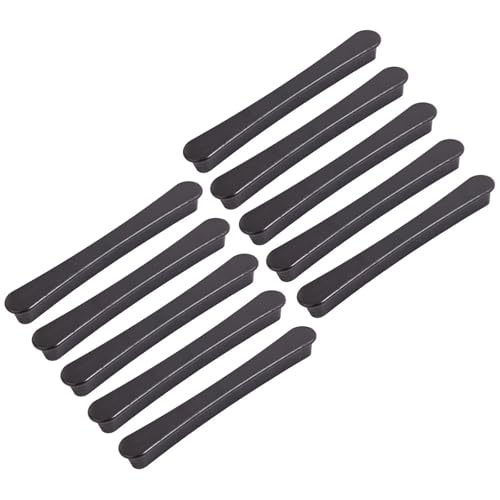 HLXDECO Schubladengriffe aus Eschenholz, für Badezimmer, Schlafzimmer, 10 Stück, Schwarz HLXDECO Schubladengriffe aus Eschenholz, für Badezimmer, Schlafzimmer, 10 Stück, Schwarz von HLXDECO
