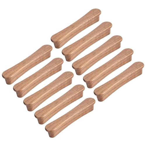 HLXDECO Schubladengriffe aus massivem Walnussholz, Schubladengriffe für Küche, Kommode, Schrank, Möbel, Dekoration, Hardware, Lochabstand 96 mm, 10 Stück HLXDECO Schubladengriffe aus massivem Walnussholz, Schubladengriffe für Küche, Kommode, Schrank, Möbel, Dekoration, Hardware, Lochabstand 96 mm, 10 Stück von HLXDECO