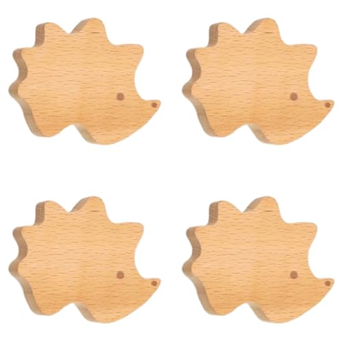 Schubladenknöpfe aus massivem Buchenholz, Schrank-Hardware, Kommode, Schrankgriff, Einlochknauf, Möbeltürgriffe, natürliches Holz, Ersatzgriff für Kleiderschrank, 4 Stück Schubladenknöpfe aus massivem Buchenholz, Schrank-Hardware, Kommode, Schrankgriff, Einlochknauf, Möbeltürgriffe, natürliches Holz, Ersatzgriff für Kleiderschrank, 4 Stück von HLXDECO