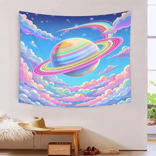 HLXZMCVBT 3D Druck Regenbogen Wandteppiche Poster Ornament Wandbehang Wandteppich Raumteiler Vorhang Für Wohnzimmer Schlafzimmer Wohnheim Dekor Tapisserie 150cmx200cm von HLXZMCVBT