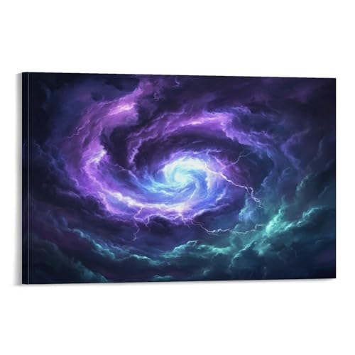 HLXZMCVBT Vortex Wandbild Leinwand Gemälde Wand-DekoRatteionen Wandposter Leinwanddrucke Kunstwerk Für Schlafzimmer WanddekoRatteion Gerahmt 08x12inch(20x30cm) von HLXZMCVBT