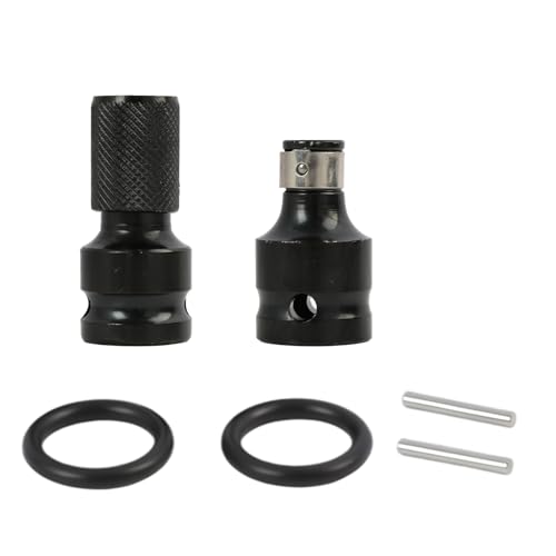 2 Stück Bit-Adapter für Schlagschrauber, Vierkant-Stecknussadapter 1/2 Zoll 1/4 Zoll, Konverter Stecknuss 1/2 auf 1/4 Zoll – Präzisionszubehör für Ratschenschlüssel 2 Stück Bit-Adapter für Schlagschrauber, Vierkant-Stecknussadapter 1/2 Zoll 1/4 Zoll, Konverter Stecknuss 1/2 auf 1/4 Zoll – Präzisionszubehör für Ratschenschlüssel von HLziy
