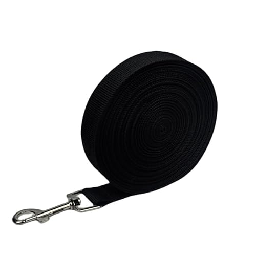 Hundeleine, 10 m, robust, aus Nylon mit Griff und D-Karabiner, ideal für kleine, mittlere und große Hunde, Trainingsleine Hundeleine, 10 m, robust, aus Nylon mit Griff und D-Karabiner, ideal für kleine, mittlere und große Hunde, Trainingsleine von HLziy