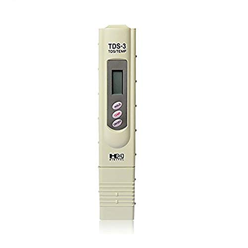 HM DIGITAL TDS-3 tds messgerät Handheld TDS Meter Tester mit LCD Bildschirm ATC Temperatur Lesung Testing Hydrokultur Gartenarbeit Aquarien Riffe Pools Spas Behandlung trinken Pure Wasserfilter-system von HM Digital