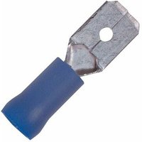 Flachstecker teilisoliert blau 1,0-2,6mm2 20 Stk. HM von HM