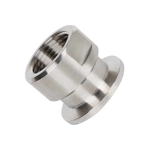 1/2" NPT Female Thread to KF16 SUS304 Stainless Steel KF Vacuum Pipe Fitting HMCOCOOFM von HMCOCOOFM