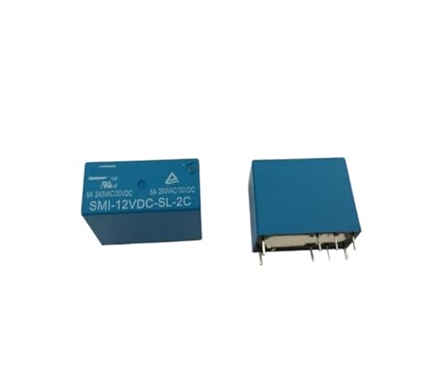 10PCS SMI-12VDC-SL-2C DC 12V 5A 250V 8PIN Power Relay HMCOCOOFM 10PCS SMI-12VDC-SL-2C DC 12V 5A 250V 8PIN Power Relay HMCOCOOFM von HMCOCOOFM