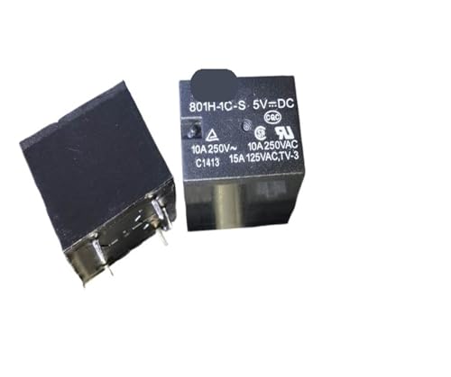 1pc 801H-1C-S 5VDC Relay 5 pins HMCOCOOFM 1pc 801H-1C-S 5VDC Relay 5 pins HMCOCOOFM von HMCOCOOFM