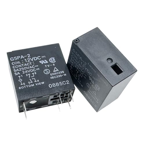 1pc G5PA-2 12VDC (42F2A-5A) Relay 6pins HMCOCOOFM von HMCOCOOFM