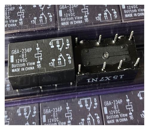 1pc G6A-234P-B1 12VDC (DS2-12V) Relay 8 pins HMCOCOOFM von HMCOCOOFM