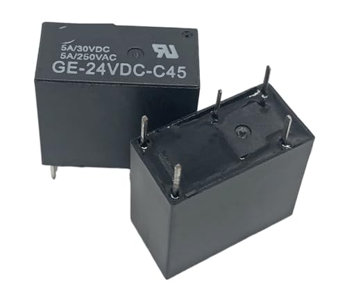 1pc GE-24VDC-C45 (33F-1C-24V) Relay 5 pins HMCOCOOFM von HMCOCOOFM