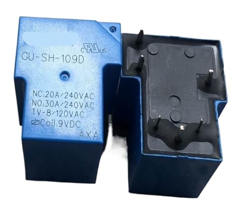 1pc GU-SH-109D 9V (T90C6-6V/12V/9V-30A) Relay 6 pins HMCOCOOFM von HMCOCOOFM