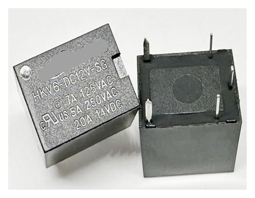 1pc HKV6-DC12V-SG (T78-1C-20A) Relay 5 pins HMCOCOOFM von HMCOCOOFM