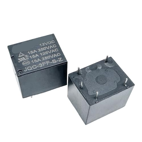 1pc JQC-3FF-S-Z 12V 15A (T73C-10A/15A) Relay 5pins HMCOCOOFM von HMCOCOOFM