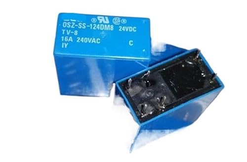 1pc OSZ-SS-124DM8 (42FA6-Coil:12V/24V-16A) Relay 6pins HMCOCOOFM von HMCOCOOFM