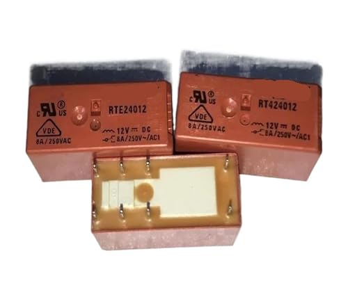 1pc RTE24012 12V (115F2C-5V/6V/12V/24V/115VAC/230VAC) Relay 8pins HMCOCOOFM von HMCOCOOFM