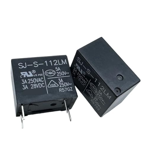 1pc SJ-S-112LM 12V-3A (32F-1A) Relay 4pins HMCOCOOFM von HMCOCOOFM