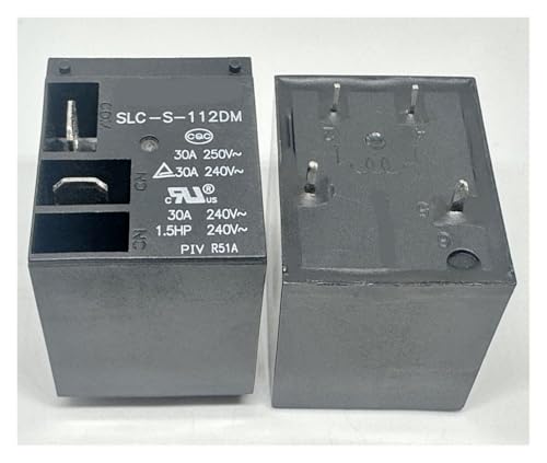 1pc SLC-S-112DM (replaceable：JTV1aS-TMP-12V AJTV251) (T91-1A-12V-30A) Relay 4 pins HMCOCOOFM von HMCOCOOFM