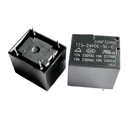 1pc T73-24VDC-SL-C (T73-1C-24V-12A) Relay 5 pins HMCOCOOFM von HMCOCOOFM
