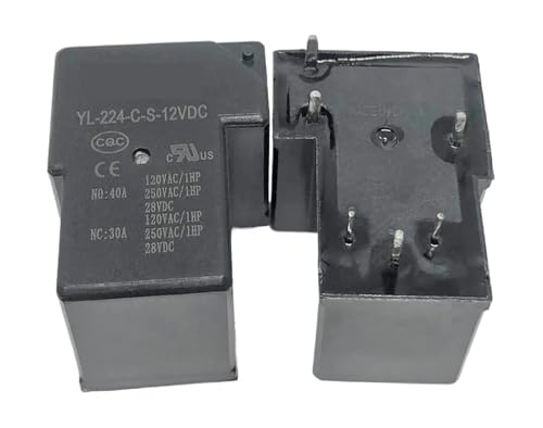 1pc YL-224-C-S-12VDC (T90-1C-6P-12V/24V-40A) Relay 6 pins HMCOCOOFM von HMCOCOOFM