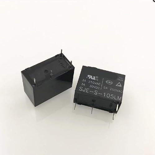 5V relay SJE-S-105LM SJES105LM 5V 5VDC DC5V 3A 250VAC 4PIN HMCOCOOFM(Taglia unica) von HMCOCOOFM