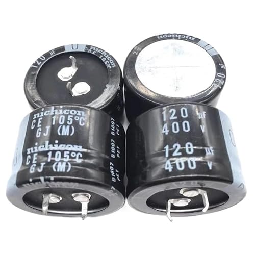 HMCOCOOFM （1PCS） 400V120UF 30X20 electrolytic Capacitor 120UF 400V 30 * 20 GJ 105 Degrees Capacitor von HMCOCOOFM