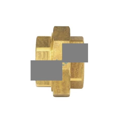 HMCOCOOFM 1-1/2" BSP Female Thread Brass Hex Pipe Union Connector Coupling Plumbing Fittings Water Air Fuel Oil 15 Bar HMCOCOOFM 1-1/2" BSP Female Thread Brass Hex Pipe Union Connector Coupling Plumbing Fittings Water Air Fuel Oil 15 Bar von HMCOCOOFM