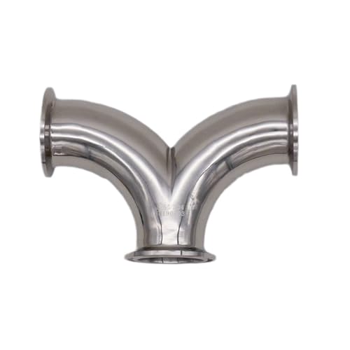 HMCOCOOFM 1.5" TC Tri Clamp Tee-Wye 304 Stainless Steel Homebrew Beer Craft Parts HMCOCOOFM 1.5" TC Tri Clamp Tee-Wye 304 Stainless Steel Homebrew Beer Craft Parts von HMCOCOOFM