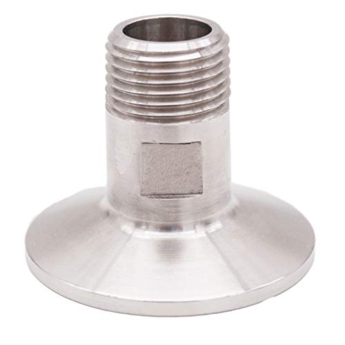 HMCOCOOFM 1.5" TC x 1/2" MPT, Stainless Steel 304, 3A, Homebrew Fitting HMCOCOOFM 1.5" TC x 1/2" MPT, Stainless Steel 304, 3A, Homebrew Fitting von HMCOCOOFM