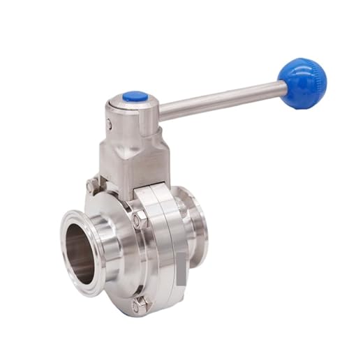 HMCOCOOFM 1.5" Tri-clamp Valve Pull Trigger 304 Stainless Steel 50.5mm OD Homebrew Tri Fitting, Beer Hardware HMCOCOOFM 1.5" Tri-clamp Valve Pull Trigger 304 Stainless Steel 50.5mm OD Homebrew Tri Fitting, Beer Hardware von HMCOCOOFM