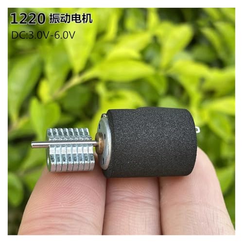 HMCOCOOFM 12mm*20mm 1220 Cylindrical Vibration Electronic Starter DC 3V 3.7V 5V 6V Small Vibrating Electronic Starter DIY Toy von HMCOCOOFM