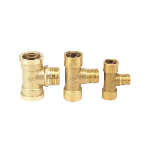 HMCOCOOFM 1pc 1/8" BSPP Female-Male-Female Tee 3 Way Brass Splitter Pipe Fitting Water Gas Oil HMCOCOOFM 1pc 1/8" BSPP Female-Male-Female Tee 3 Way Brass Splitter Pipe Fitting Water Gas Oil von HMCOCOOFM