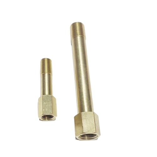 HMCOCOOFM 1pc Brass Pipe Fitting Long Nipple Straight Connector 3/8" BSP Female to Male Thread to 100mm Length HMCOCOOFM 1pc Brass Pipe Fitting Long Nipple Straight Connector 3/8" BSP Female to Male Thread to 100mm Length von HMCOCOOFM
