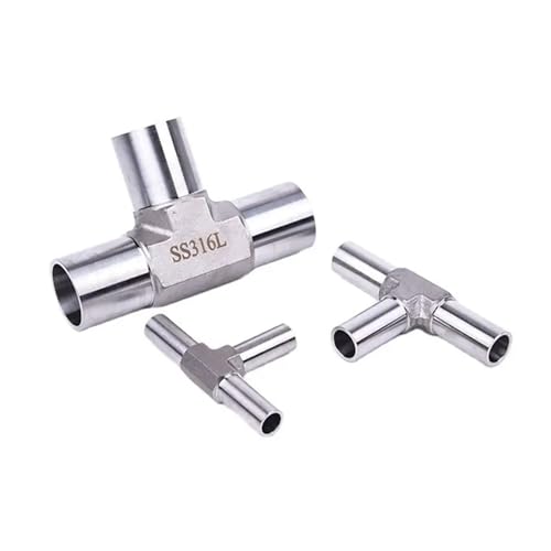 HMCOCOOFM 1pc SS316L Stainless Steel Auto Butt Welding Tee 1/4" HMCOCOOFM 1pc SS316L Stainless Steel Auto Butt Welding Tee 1/4" von HMCOCOOFM