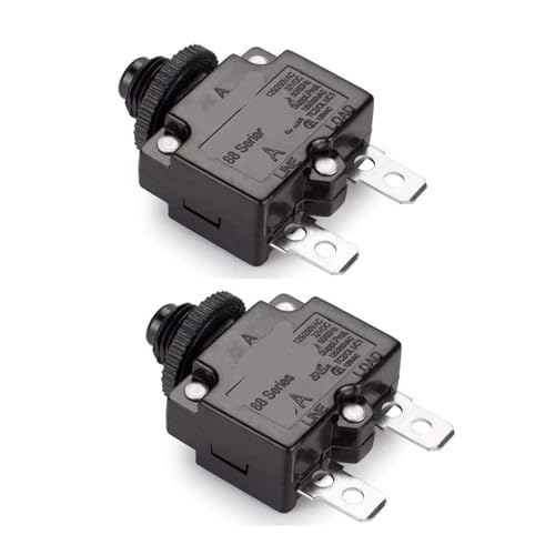 HMCOCOOFM 2PCS 88 Series 18A Circuit Breaker Manual Reset Thermal Overload Protector Switch von HMCOCOOFM