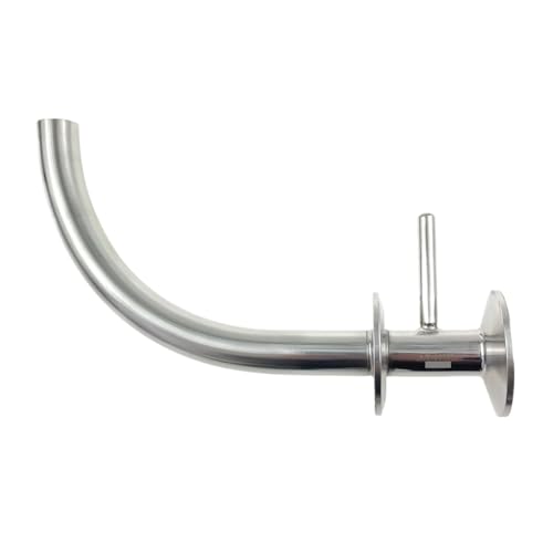 HMCOCOOFM 3/4" (19mm OD) with 1.5" Tri Clamp Pickup Dip Tube Home Brew Fitting Tri Racking Arm Stainless Steel SS304 von HMCOCOOFM