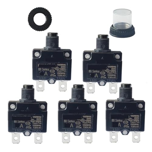 HMCOCOOFM 5PCS 88 Series 18A Automat Reset Circuit Breakers Protector HMCOCOOFM 5PCS 88 Series 18A Automat Reset Circuit Breakers Protector von HMCOCOOFM