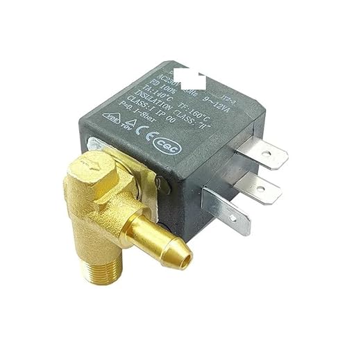 HMCOCOOFM Brass Solenoid Valve Normally Closed JYZ-3 AC220V 230V G1/8" Steam Iron Machine Gas Water von HMCOCOOFM